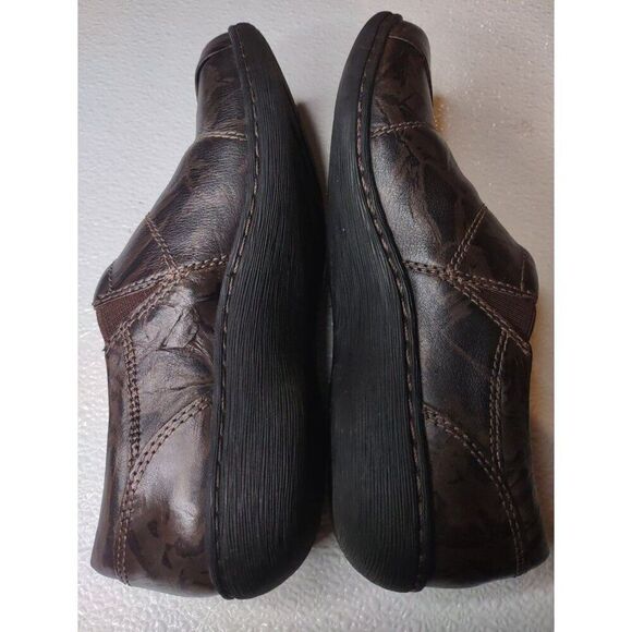 Clarks Women's Cora Brown Leather Comfort Loafers Shoes Size 7 - Picture 6 of 12